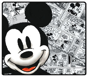 Cirkuit Planet Alfombrilla Mickey Historieta  Dsy-mp061